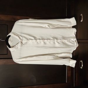 White Button Down Blouse